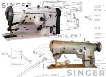 Singer model 457 sewing machine manual