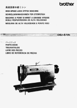 BROTHER DB2-B755Mk3 and DB2-B735 Parts Book