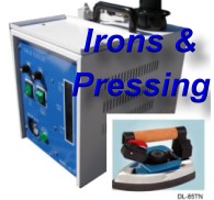 please click here to see our Irons, Boilers & Pressing Equipment