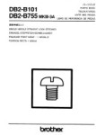 BROTHER DB2-B101 Parts Book